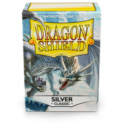 Dragon Shield - Silver Sleeves, 100ct
