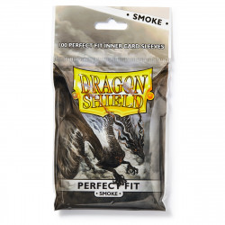 Dragon Shield - Perfect Fit Sleeves, 100ct - Smoke