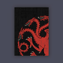 FFG Supply Sleeves - Game Of Thrones - House Targaryen (50 Sleeves)